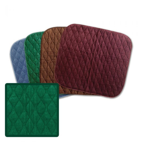 Washable Velour Chair Pad - High Absorbency - 3 Layer