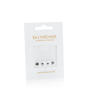 Natural Titanium  Skin friendly earring backs with disc for titanium  earrings