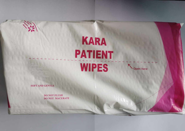 Kara Dry Patient Wipes  | Super soft | New packaging 100 per pack