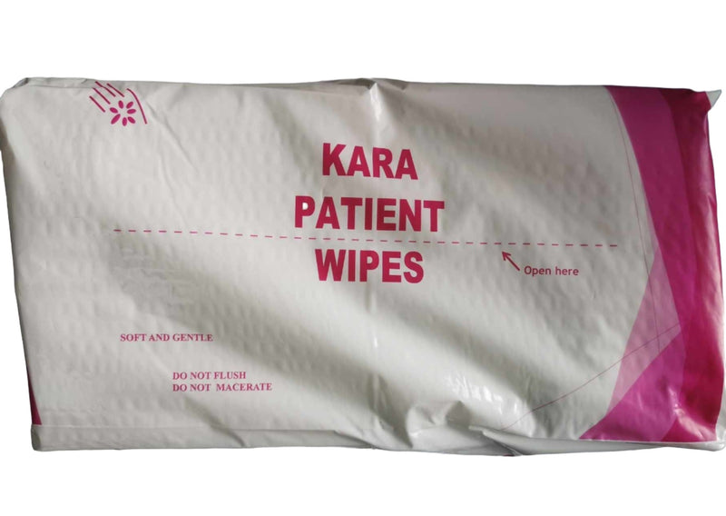 Kara Dry Patient Wipes  | Super soft | New packaging 100 per pack