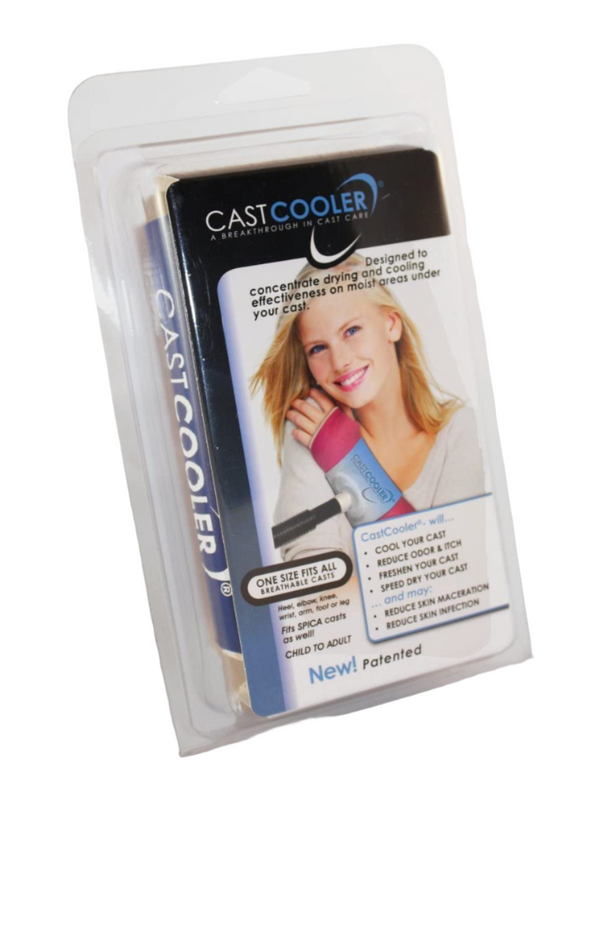 Castcooler - Immediate Itch and Odor Relief for All Breathable Orthopedic Casts, One Size