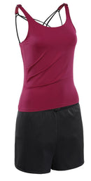 Ladies Tankini with Shorts | Ladies Incontinence Swimwear