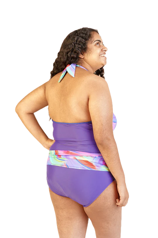 Ladies Sash Swimsuit | Incontinence Swimwear