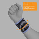 ELASTICATED WRIST SUPPORT