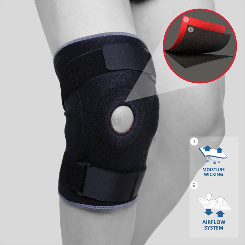 AERO TECH HINGED KNEE SUPPORT - 1 SIZE