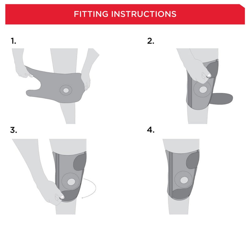 AERO TECH KNEE SUPPORT WITH STABILIZER