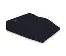 LEG REST WEDGE CUSHION - Black Velvet - Premium Wedge Pillow For Legs