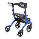 Aluminium 4-wheeled rollator - LORENZA