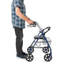 Steel 4 - wheeled rollator STELLA