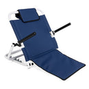 Back rest with armrests