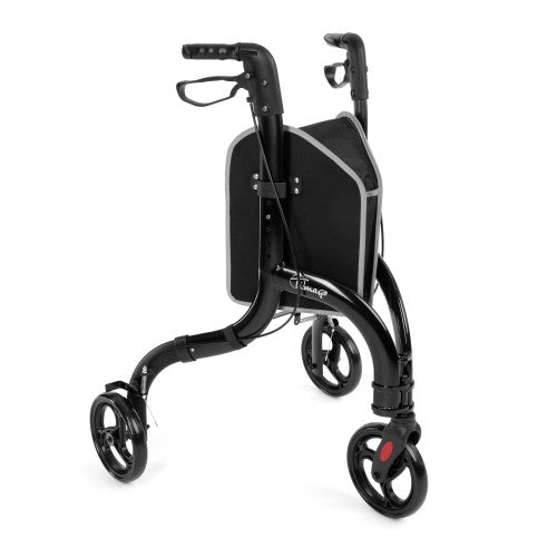 Aluminium 3-wheeled rollator - RAPID