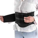 Double Pull Lumbar Support Belt - Adjustable Velcro Back Brace