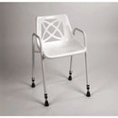 Shower Chair - Stationary and Height Adjustable
