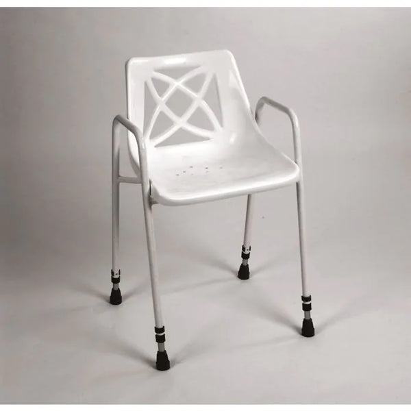 Shower Chair - Stationary and Height Adjustable