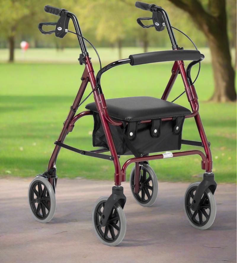 4 Wheeled Aluminum Rollator/Walker Ireland