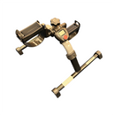 Digital Folding Pedal Exerciser Grey