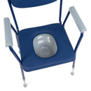 Commode Chair - BLUE