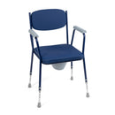 Commode Chair - BLUE