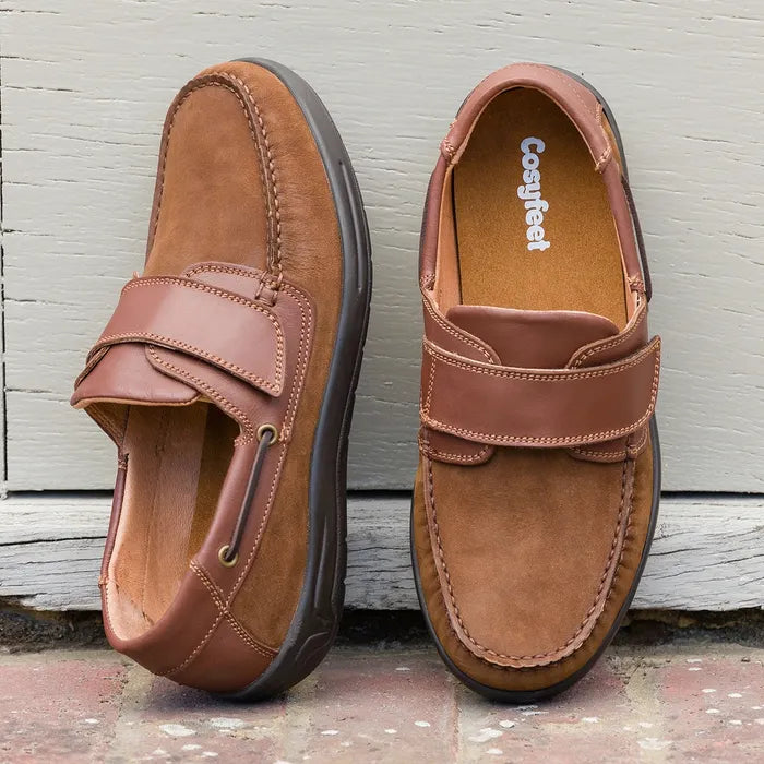 Cosyfeet Woody- 3H Mens Extra Wide Shoes - Ireland