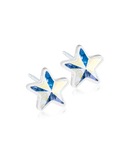 MEDICAL PLASTIC Star 6 mm, Crystal - Skin Friendly Earrings Ireland