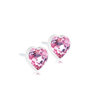 Medical Plastic - Heart Earring 6mm Skin Friendly Earrings Ireland