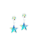 Medical Plastic - Pendant Star Earring 4/6mm