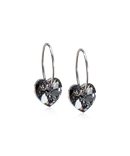 NATURAL TITANIUM Heart 10 mm, Ring 14mm - Skin Friendly Earrings Ireland