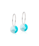 Natural Titanium Round 8 mm, Turquoise