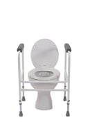 Toilet surround – Padded arms & adjustable height - Ireland