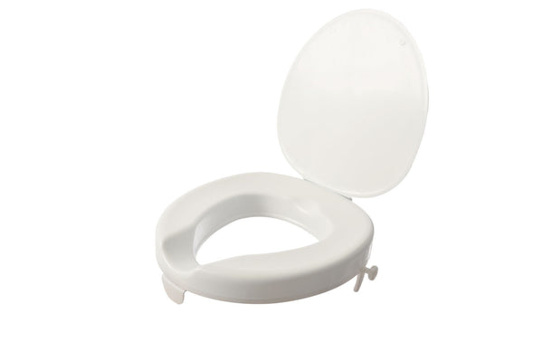 2 Inch (5cm) Raised Toilet Seat With Lid