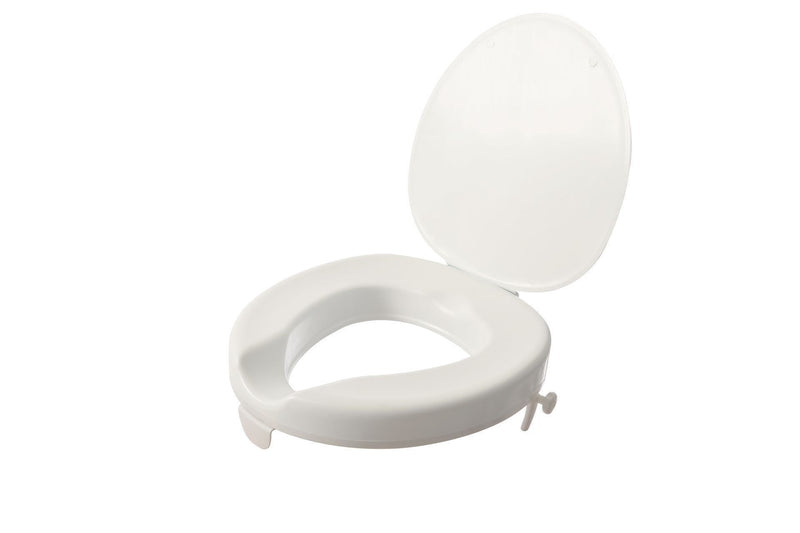 2 inch 5cm Raised Toilet Seat With Lid Serenity Range
