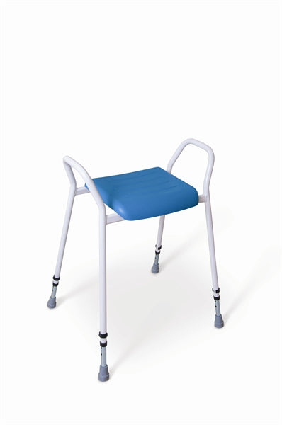 Deluxe PU Perching Stool – Steel Arms
