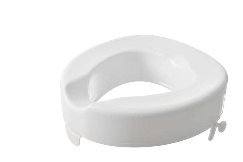 4 Inch (10cm) Raised Toilet Seat Without Lid