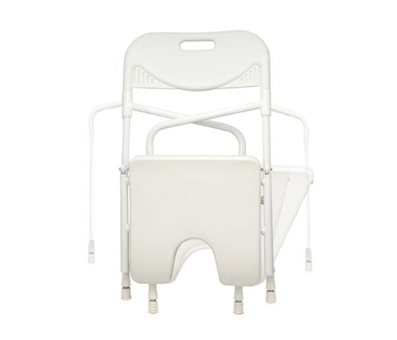 Portable Shower Chair with Armrests and backrest | Foldable