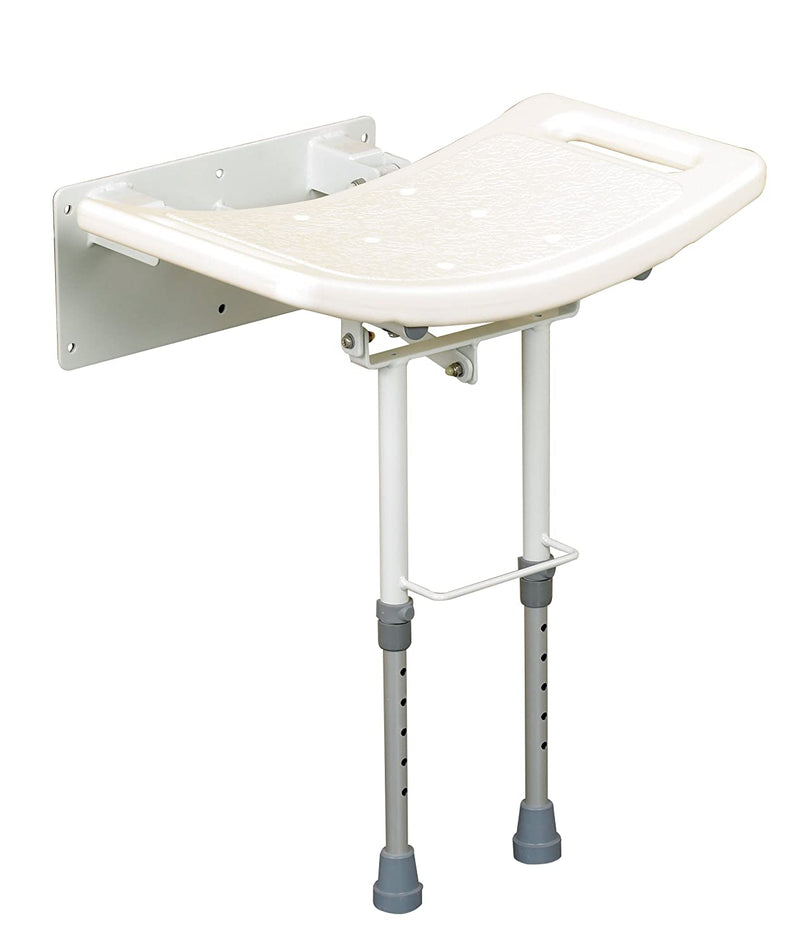 Wall Mounted Shower Seat With Legs