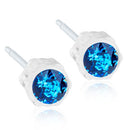 MEDICAL PLASTIC  4 mm Skin Friendly Earrings