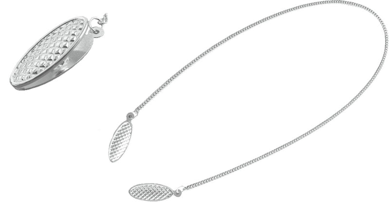 Elegant Napkin Holder with Clips - Jewelry Napkin Chain