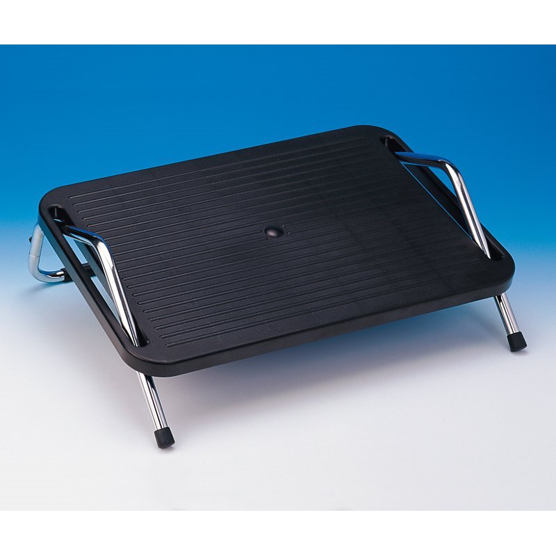 Foot rest with adjustable angle.