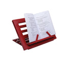 Book/Magazine/Tablet Stand And Holder Red