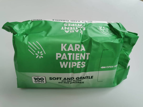 Kara Dry Patient Wipes 100Pack | Super soft |