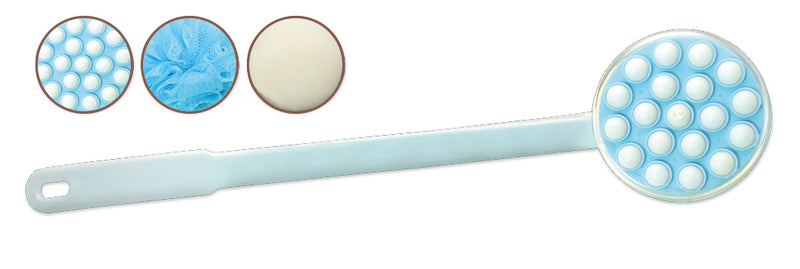 Long Handled Lotion Applicator/Creamer Body Care Set White/Mint