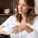 GOLDEN TITANIUM Brilliance Puck 8 mm, Crystal- Skin Friendly Earrings Ireland