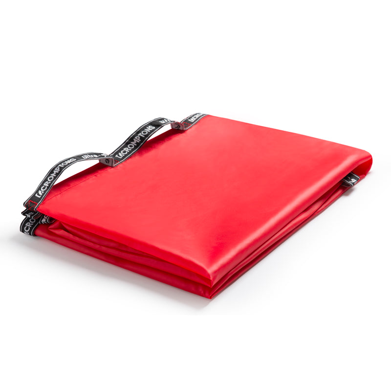 FLAT PATIENT SPECIFIC SLIDE SHEET - WITH HANDLES RED