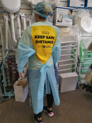 Disposable Long Sleeve Gowns with Thumb Loop | PPE