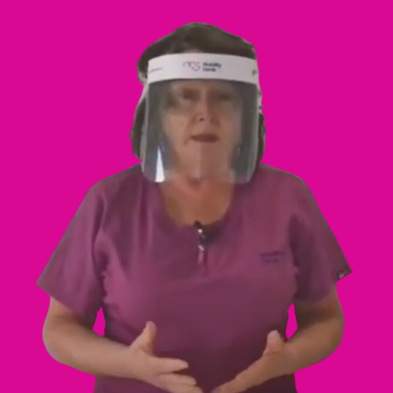 Face Shield from MobilityGenie Ireland PPE
