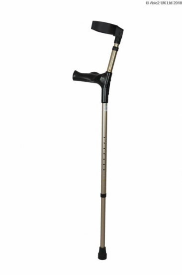 Ergonomic Handle Crutches Bronze