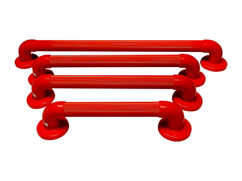 Fluted Grab Rail RED