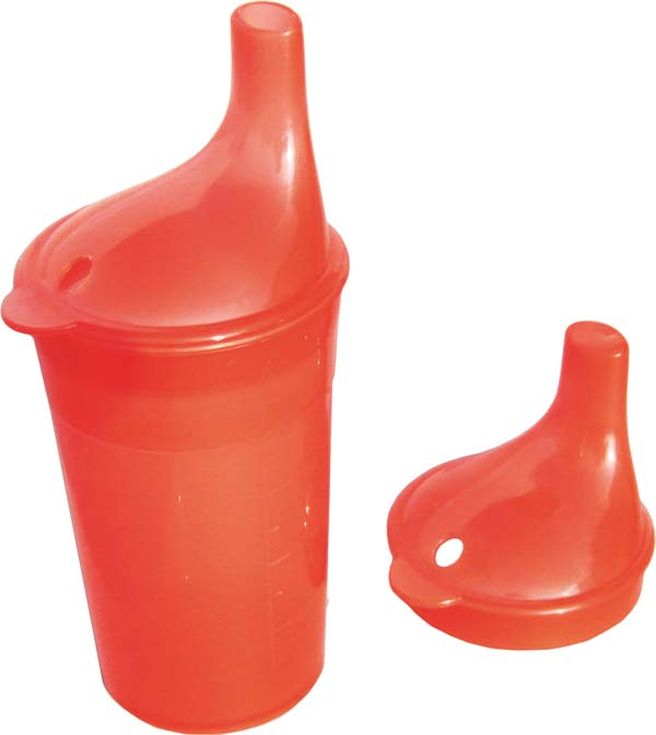Drinking Cup with 4mm Small Spout Red
