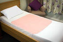 Reusable / Washable Bed Pad with Tucks - High Absorbency - 3 Layer - Sonoma