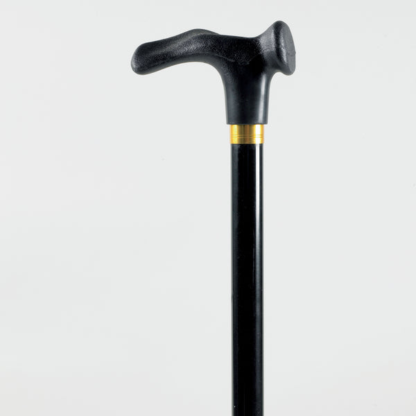Contoured Grip Adjustable Height Walking Stick